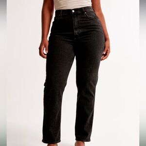 Abercrombie The Ankle Straight Ultra High Rise Curve Love Size 6